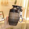 600ml Sportwasserflasche mit hoher Kapazität für Proteinshakes und Fitnessernährung, zum Mischen, mit auslaufsicherem Deckel, Fitnessstudio Shaker-Becher