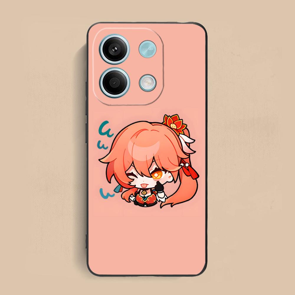 HSR Guinaifen Matte TPU Mobile Phone Case for Xiaomi Redmi 15 14 13 12 A5 3 2 1 C Plus 4G 5G Colorful Printing Cover