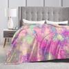 Galaxy Sunglasses  Soft Blanket  Students Plush Throw Blanket Graphic Couch Chair Flannel Bedspread Sofa Bed Cover