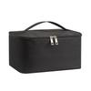1pc Business Trip Toiletry Bag Double Layer Large Capacity Water-resistant Oxford Cloth Cosmetic Bag Portable Storage Handbag