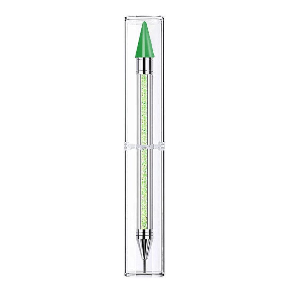 Dual-Head Rhinestone Wax Crayon & Dotting Tool
