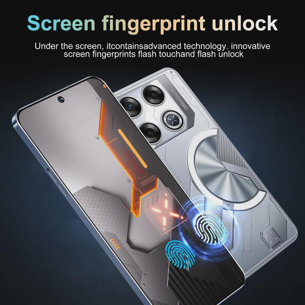 GT20 Pro Large Screen Android Smartphone 16GB+1TB (Hot-Selling Model)