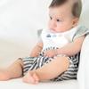 Baby Castle Short Sleeve Size Striped Bear Made In Japan Romper, 70, Design,