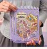 Skumminiatyrlandskapsdekalbok: 3D-stad för barn - Tyst dagbok