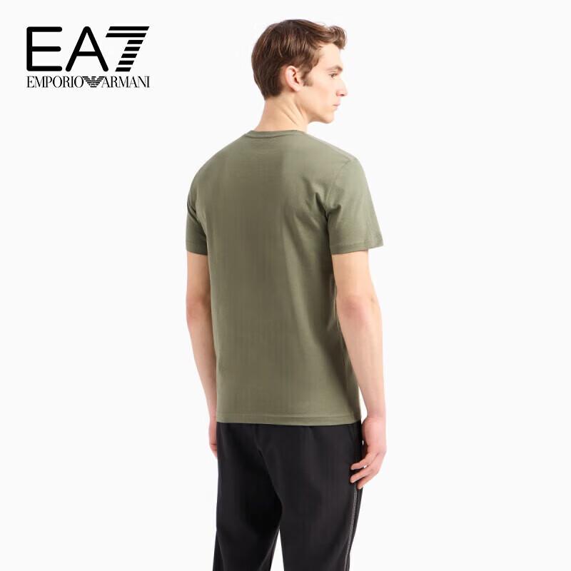 

Emporio Armani EA7 Men s Ring Print T-Shirt S