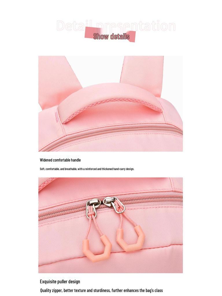 Lightweight Backpack for Girls - Large Capacity for Grades 3-12