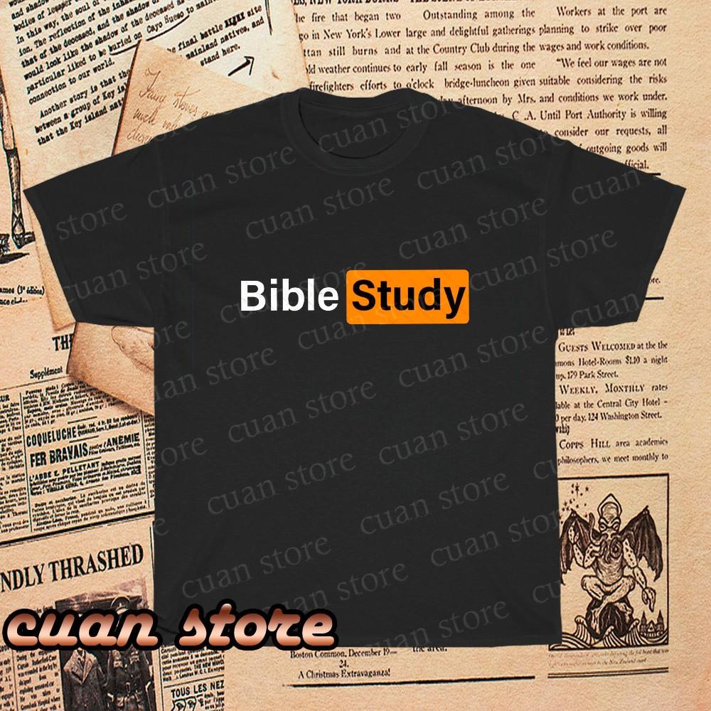 New Bible Study Hub Logo T-Shirt Funny Size S To 5XL