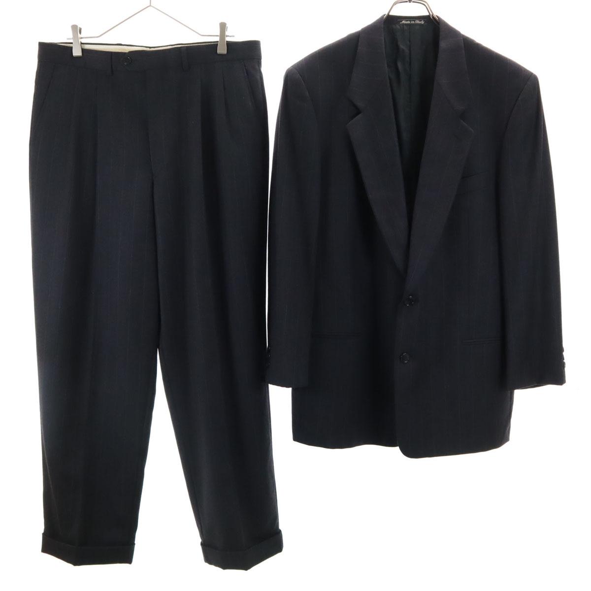 

GIORGIO ARMANI LE COLLEZIONI 90-х годов Сделано в Италии Старый костюм Комплект 52REG серый Мужской Б/у