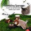 Kitty Jitter Sparrow: USB Rechargeable Interactive Cat & Dog Toy for Boredom Relief
