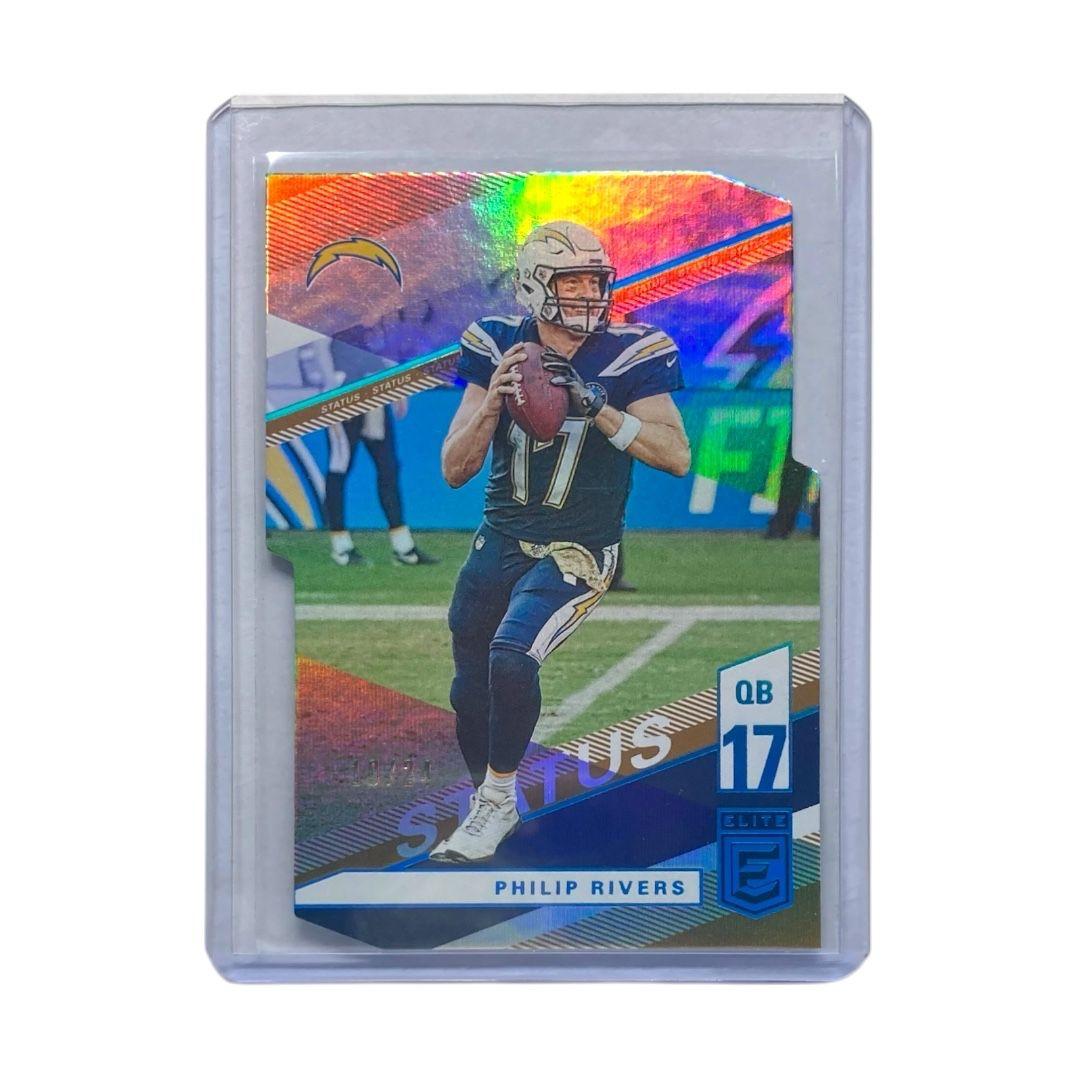 Used PANINI NFL Card DONRUSS ELITE DIE CUT PHILIP RIVERS CHARGERS /24 #16 Free Shipping Used IT2