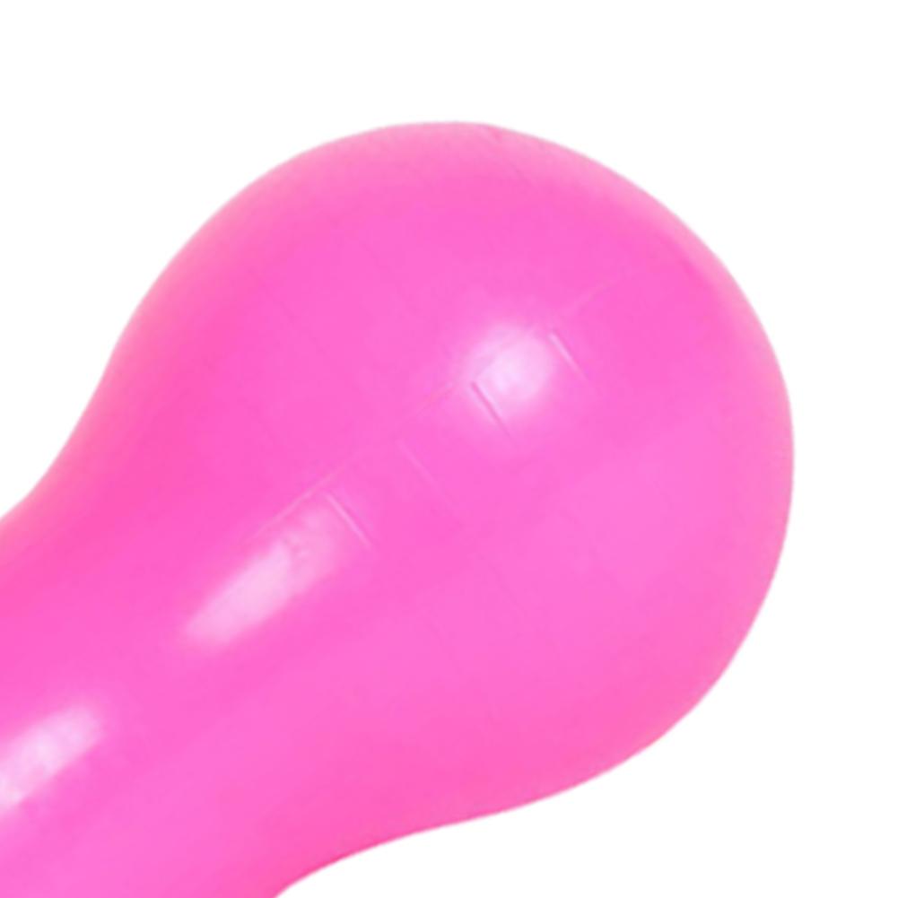 Peanut Ball Anti Burst Exercise Ball Multi-Function PVC Fitness Ball Non Slip Peanut Therapy Ball for Core Strength Training