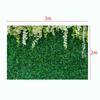Green Leaf Backdrop Curtain Floral 3D Wedding Birthday Party Background Props