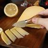 Square Acacia Wood Cheese Board & 4-Piece Stainless Steel Cheese Knife Set