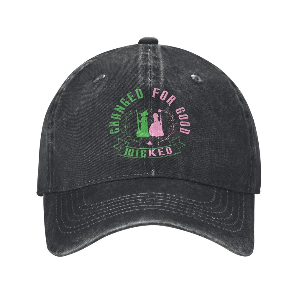Wicked For Good As Long As You're Mine Wicked 2025 Movie  Print Cap Men Women Cotton Trucker Hat Causal Headwear Baseball Cap