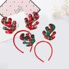 Headband Elegant Christmas With Festive Reindeer Antlers Crafted For Holiday Gatherings