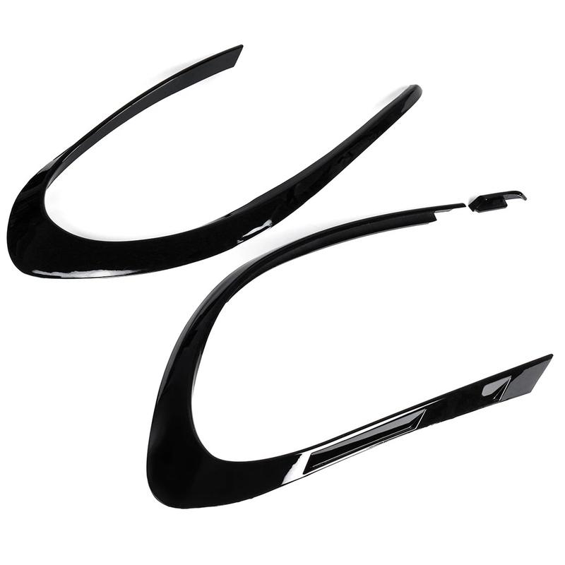 ABTU-Přední nárazník auta Boční rozdělovač mlhového světla Spoiler Pro Mercedes BENZ Třída CLA W117 C117 CLA45 CLA200 CLA220 AMG 2016-2018