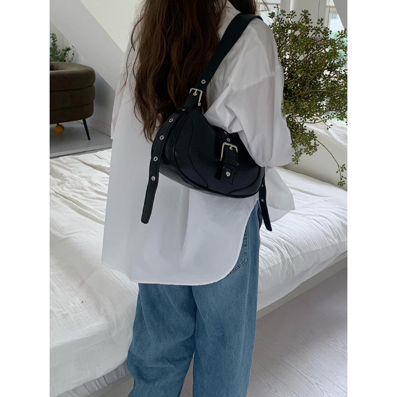 Sommer Neue Retro Hot Girl Achseltasche Nische Vielseitig Texturiert Ein-Schulter Umhängetasche