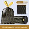 Pe Trash Bag With Drawstring For Home Use Heavy Duty Thick Garbage Sacks For Kitchen And Household