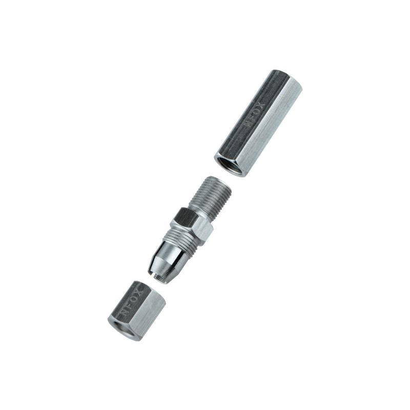 Bicycle Hydraulic Disc Brake Oil Needle Pipe Repair Tool Bidirectional Threaded Joint Insertion Installation Connector