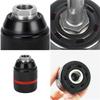 4pcs/set,New 2~13mm Ratchet Self-lock Drill Chuck,with Shank,1/2-20UNF Thread,Metal Keyless Chuck,for Bits Screwdiver Tap Socket Tire Chucks 1