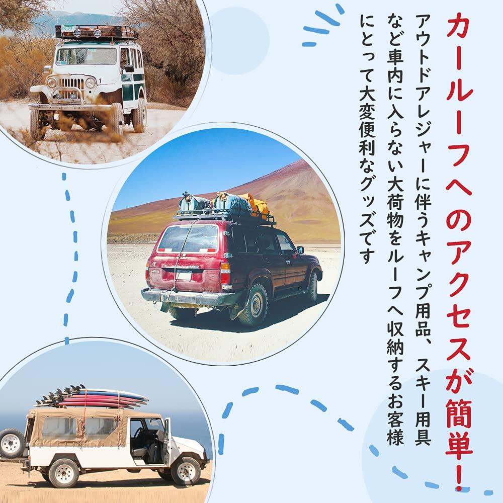 SAYOK Door Step for Cars, Climbing Pedal, Car Supplies, Convenient Goods, Multifunctional, Foldable, Easy To Install, Compact, Comes with Safety