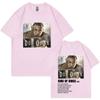 2026 Summer Fashion Trendy Tee Rapper Don Omar King Hip Hop Graphics T-shirts Men Women Double Sided Print Y2K Short-sleeved Tee