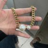 2023 Stylish Pearl & Gold Chain Necklace