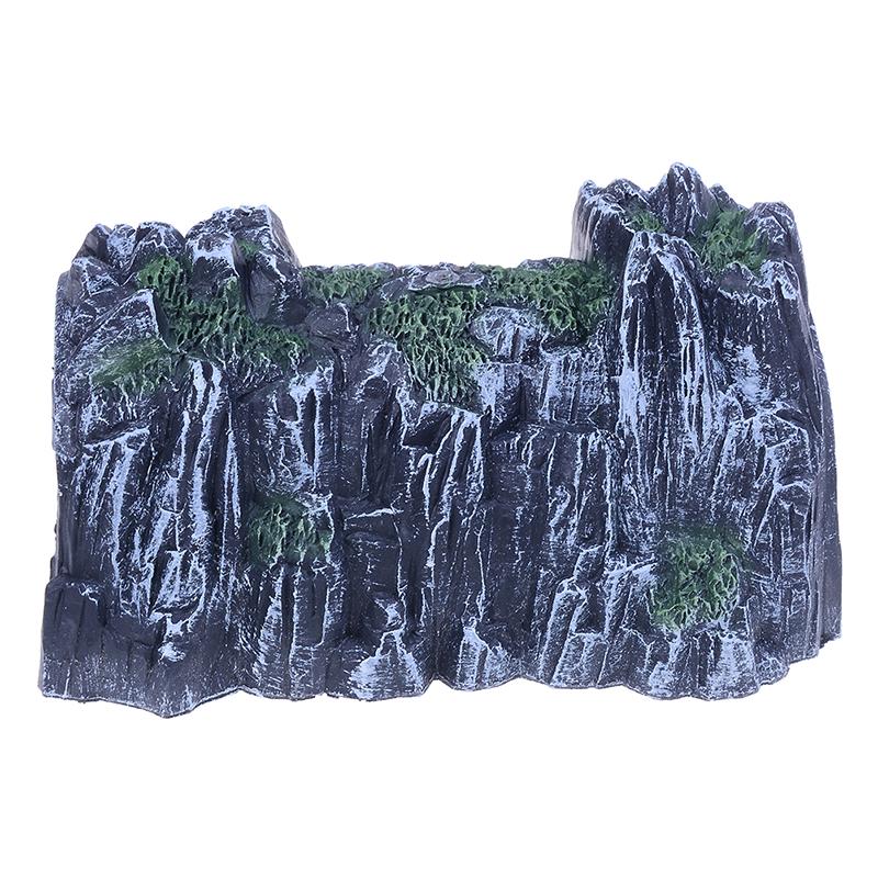 Plastic 1:87 Scale Model Toy Train Railway Cave Tunnels Sand Table Model Toy