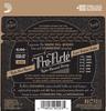Classical Guitar Strings Pro Arte Hard EJ50 X 10 Set D'Addario Silver/Black []