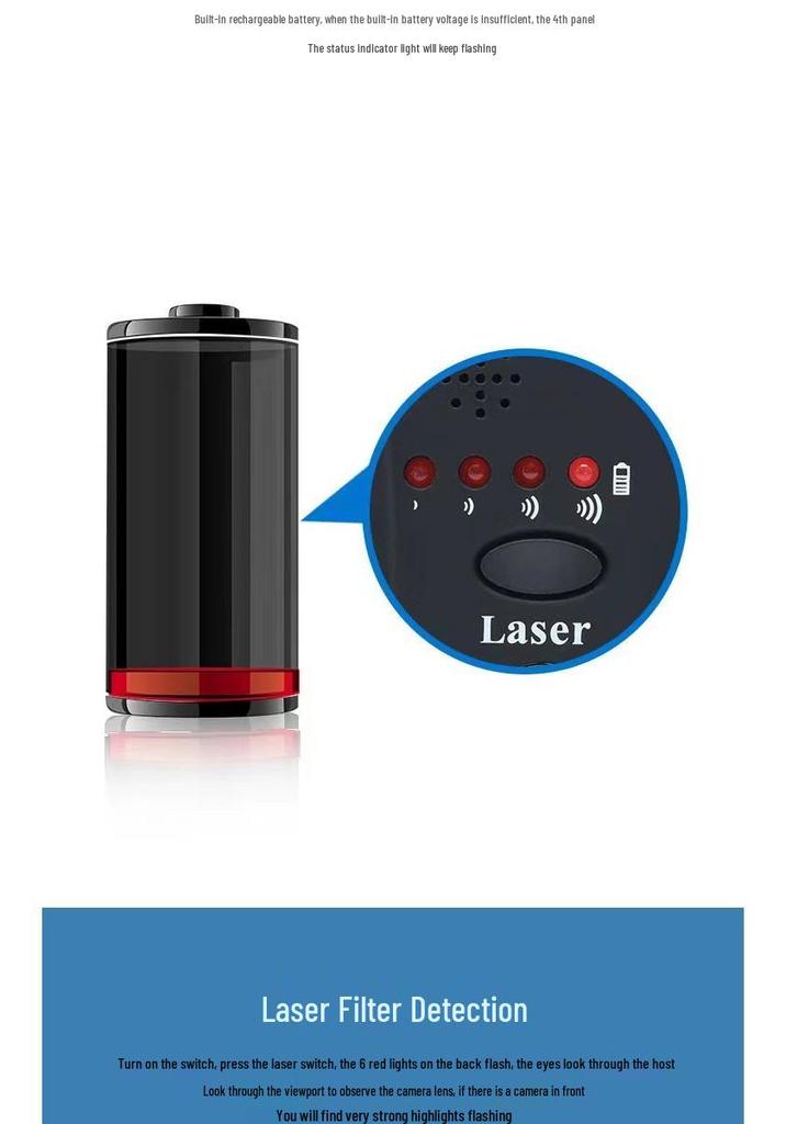 CC308 Anti-Paparazzi & Anti-Tracking Signal Detektor