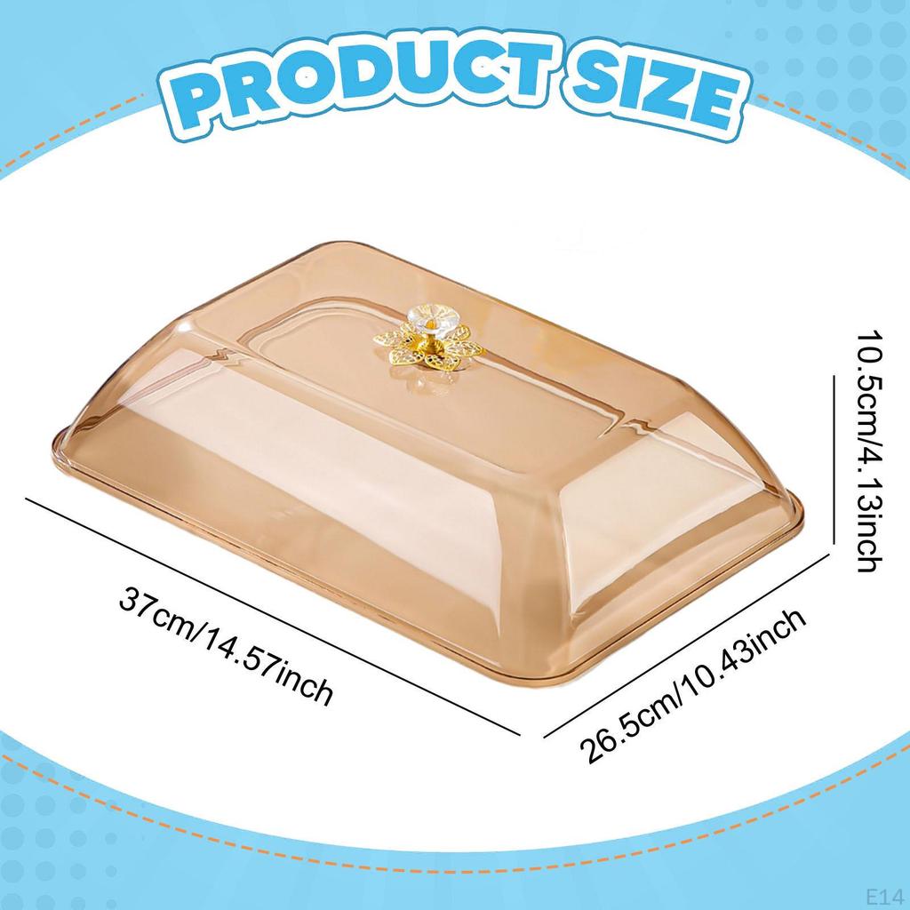 Cake Dome Serving Lid with Handle, Food Net Made of PP, Keeps Fresh And Protects Against Dust for