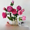 Flower Artificial Rose Wedding Hotel Restaurant Room Decoration Ornament Desktop