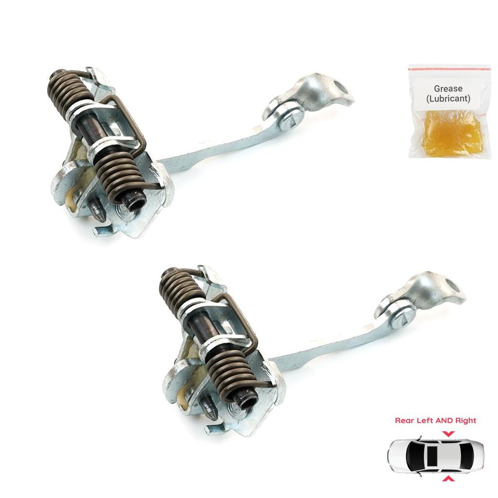 EDP226-1 2 Pieces Rear Left AND Right Door Catch Hinge Brake Stop Check Strap Limiter for Citroen C3 MK1 MK2 2002-2016 9181.L9