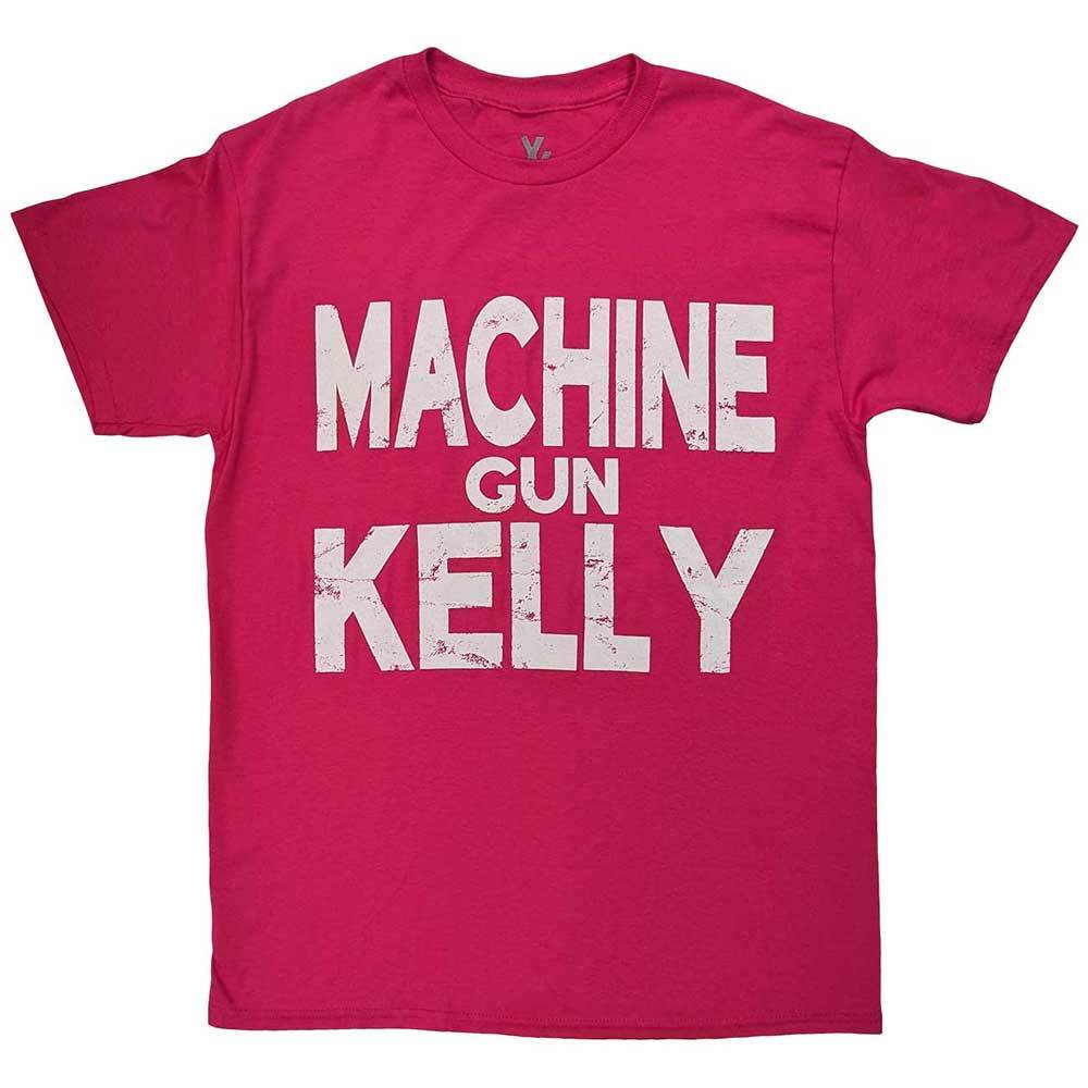 

Machine Gun Kelly Embers Logo T-Shirt Pink New Unisex T-Shirt L