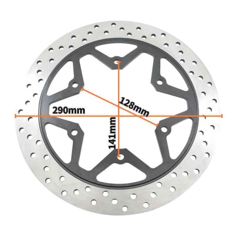 

The motorcycle front brake disc rotor is suitable for Suzuki Inazuma GW250 2013-2017 GW250 250cc 1pcs