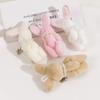 Soft and Adorable Rabbit Plush Toy with DIY Accessories Exquisite Rabbit Keyring Decoration Cute Rabbit Keychain Pendant