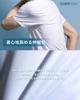 [Duerfusa] Men's Undershirt, Short Sleeve, White, 3-Pack (White/Crew Neck Short Sleeve, L)
