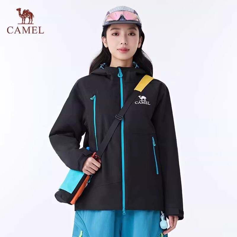 Camel Unisex Single-Layer Windbreaker (W36BA6B005)