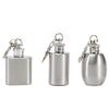 Fashion Mini 1oz Hip Flask Stainless Steel Portable Drinking Flasks Small Water Bottle Outdoor