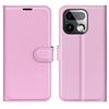 Wallet Case for 16 Pro+ 5G - Leather/PU, Pink, Shockproof