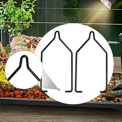Reptile Lampshade Fixing Clip Hook,Fixture,Lamp Clip,Lamp Hanger Holder for Water Tank Terrarium