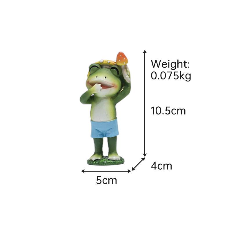 Outdoor Cute Animal Ornaments in Gardens