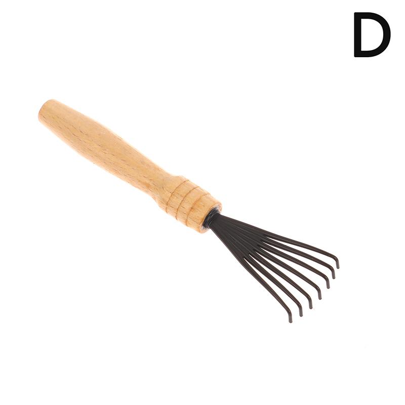 

Мини-щетка для чистки волос с деревянной ручкой, грабли для чистки расчески, расческа для удаления грязи с волос, встроенный инструмент для удаления, для домашнего и салонного использования