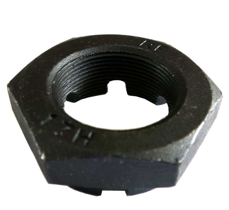 Axle Castle Nut M36x1.5 2213020036/6 Trailer D-47, Spreader Rolmus 700105011