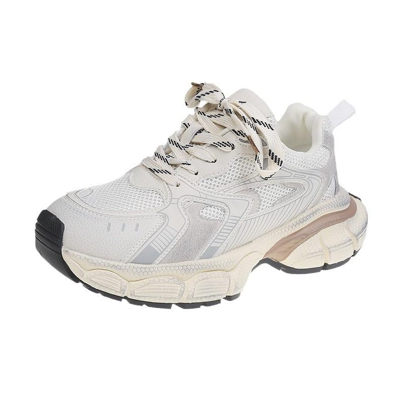 Fashion dad shoes women's 2025 new autumn versatile casual shoes lightweight sports shoes platform comfortable shoes