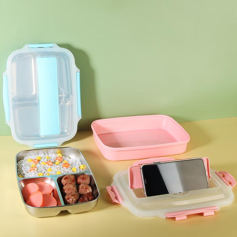 Ru Han 2-lagige geteilte Bento-Mittagessensbox