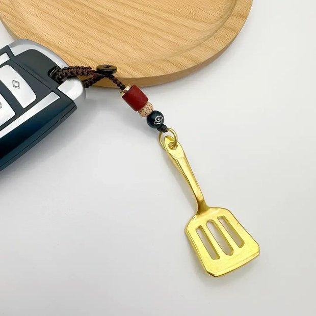 Introductory Offer: Golden Shovel Keychain & Scratch Card Scraper Pendant