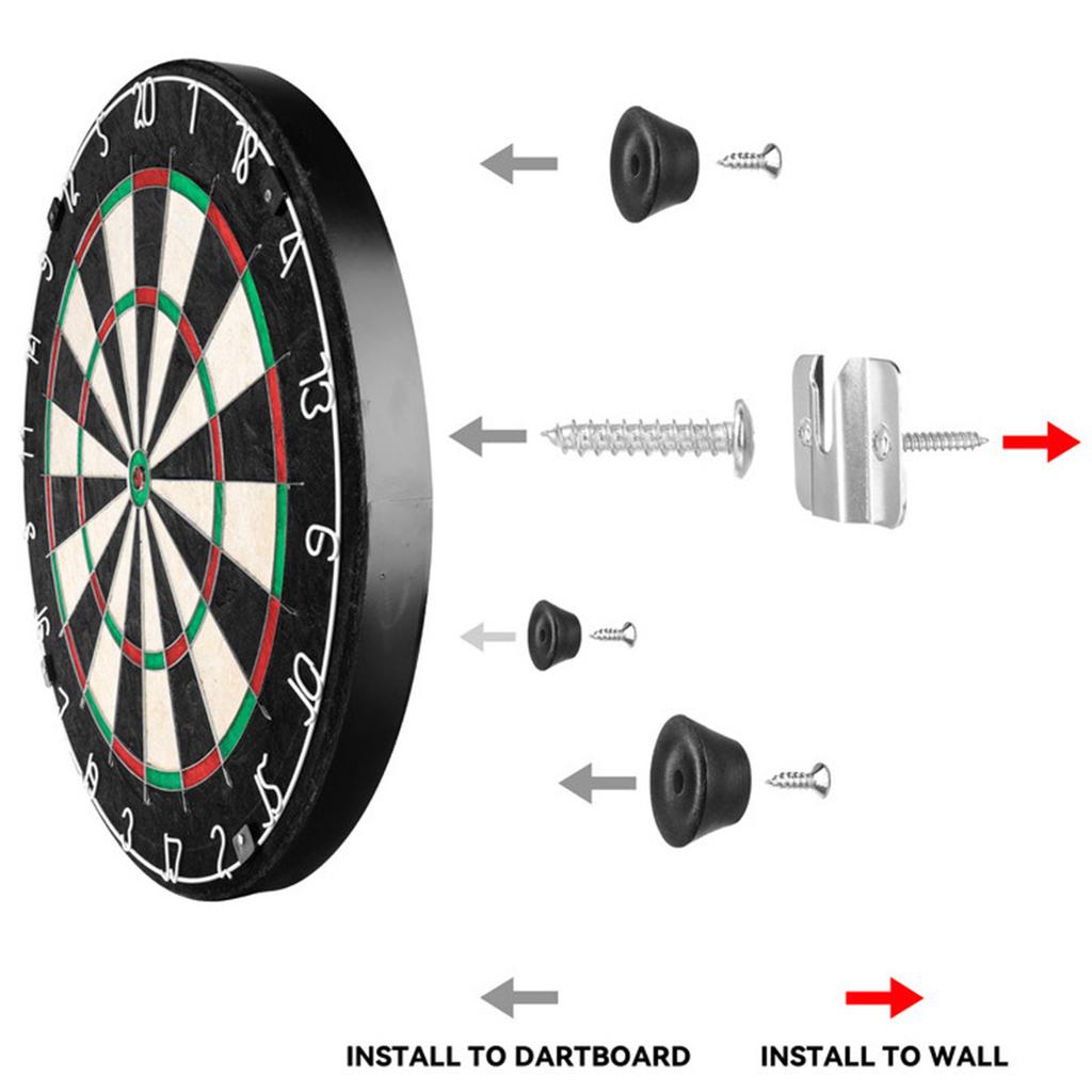 Sisal Dartboard Mounting Hardware Pendant Accessories Darts Accessories Factory Direct Iron Customizable PJ17
