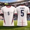 England Style Football Jersey Quick Dry Breathable Fan Special Commemorative Women Outdoor Sport Training Sportswear