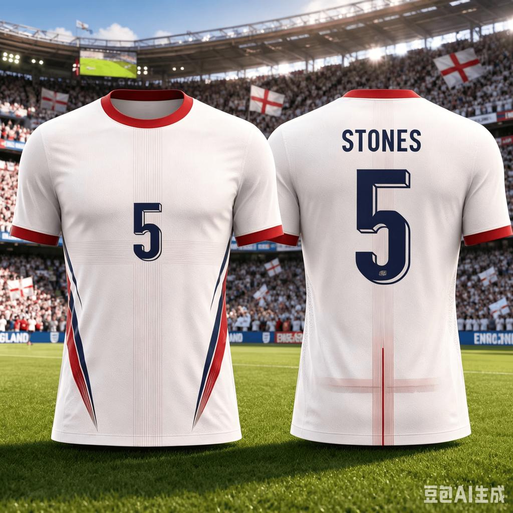 England Style Football Jersey Quick Dry Breathable Fan Special Commemorative Women Outdoor Sport Training Sportswear
